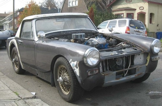 Illustration for article titled 1967 Austin-Healey Sprite Down On The Alameda Street